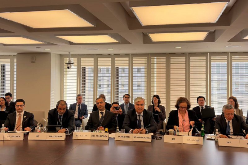 A Tajik delegation discussed reforms, investment, and migration at meetings in the United States.
