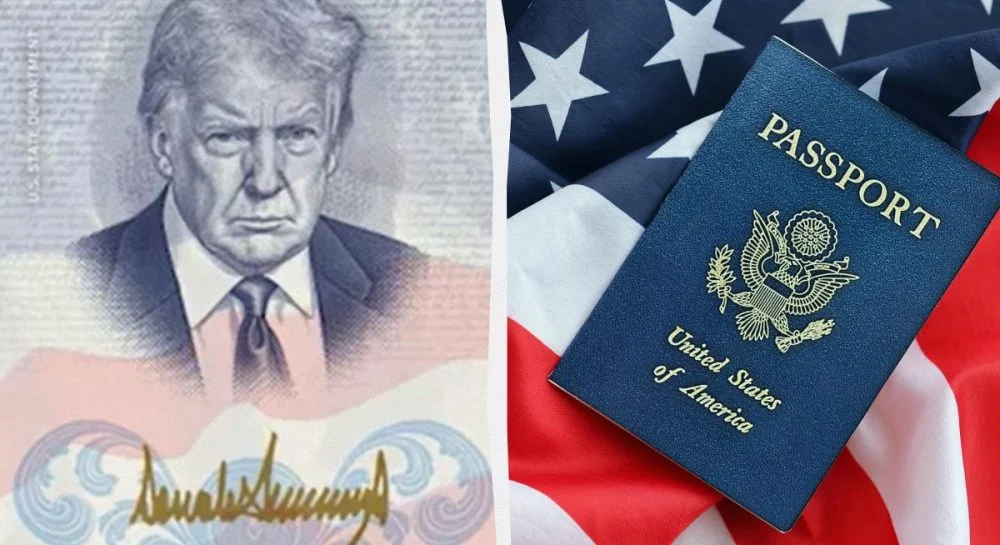 The US will issue commemorative passports featuring Trump's image.