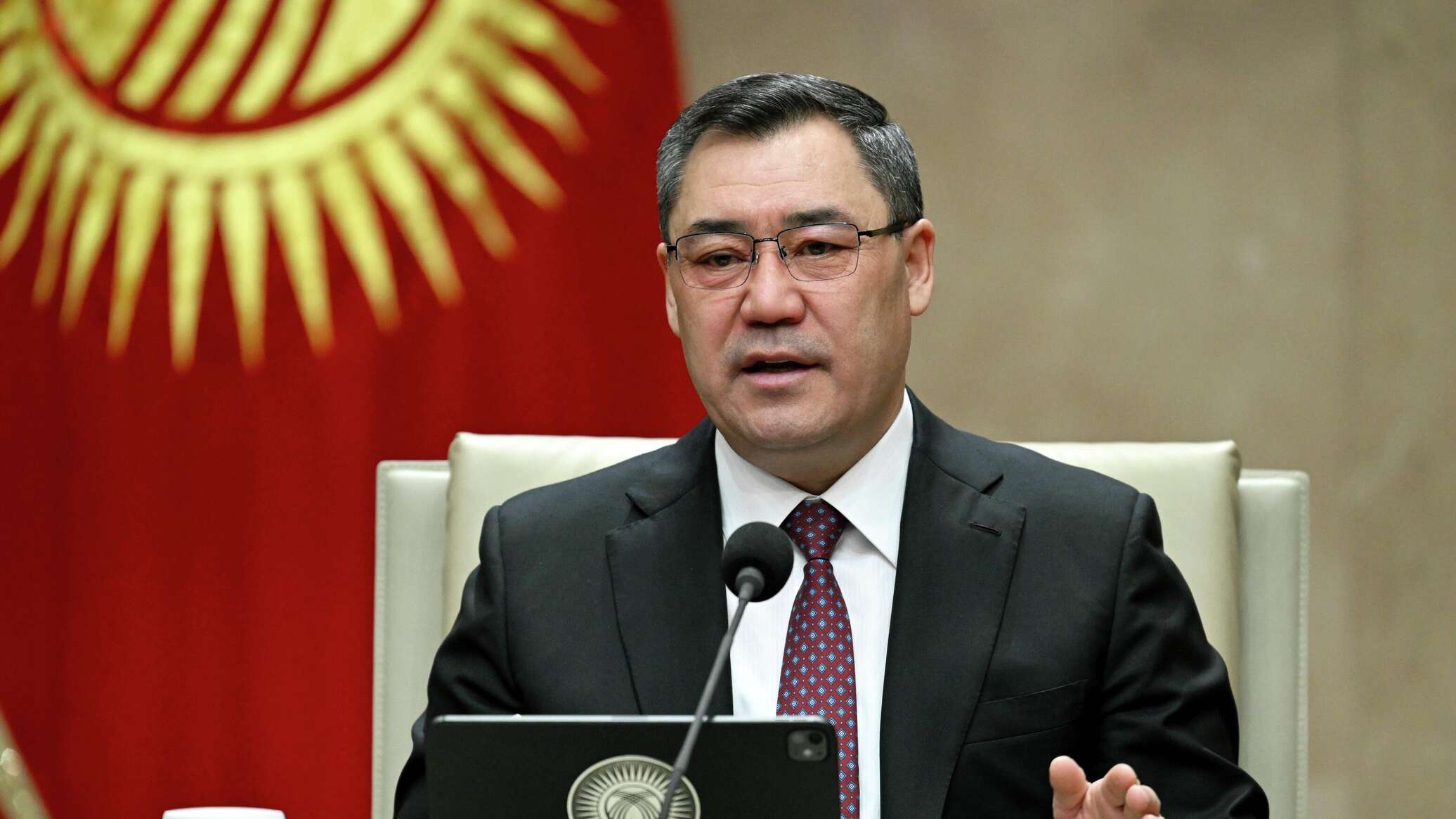 Japarov commented on the events of February and the Tashiev case