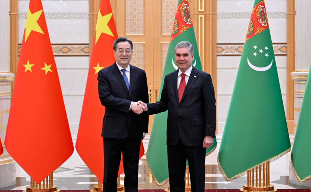 Ding Xuexiang visited Turkmenistan, attended the ceremony to launch construction of the 4th phase of the Galkynysh gas field development and co-chaired the seventh meeting of the China-Turkmenistan