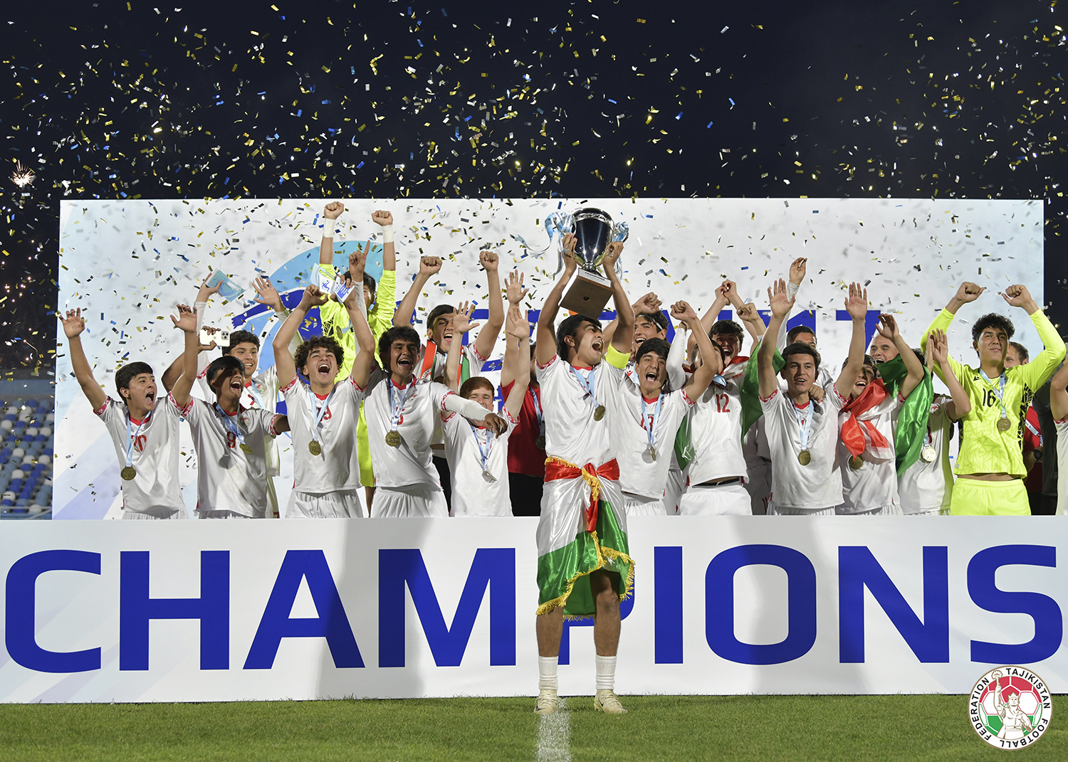Tajikistan's youth team won the 2026 CAFA Championship.