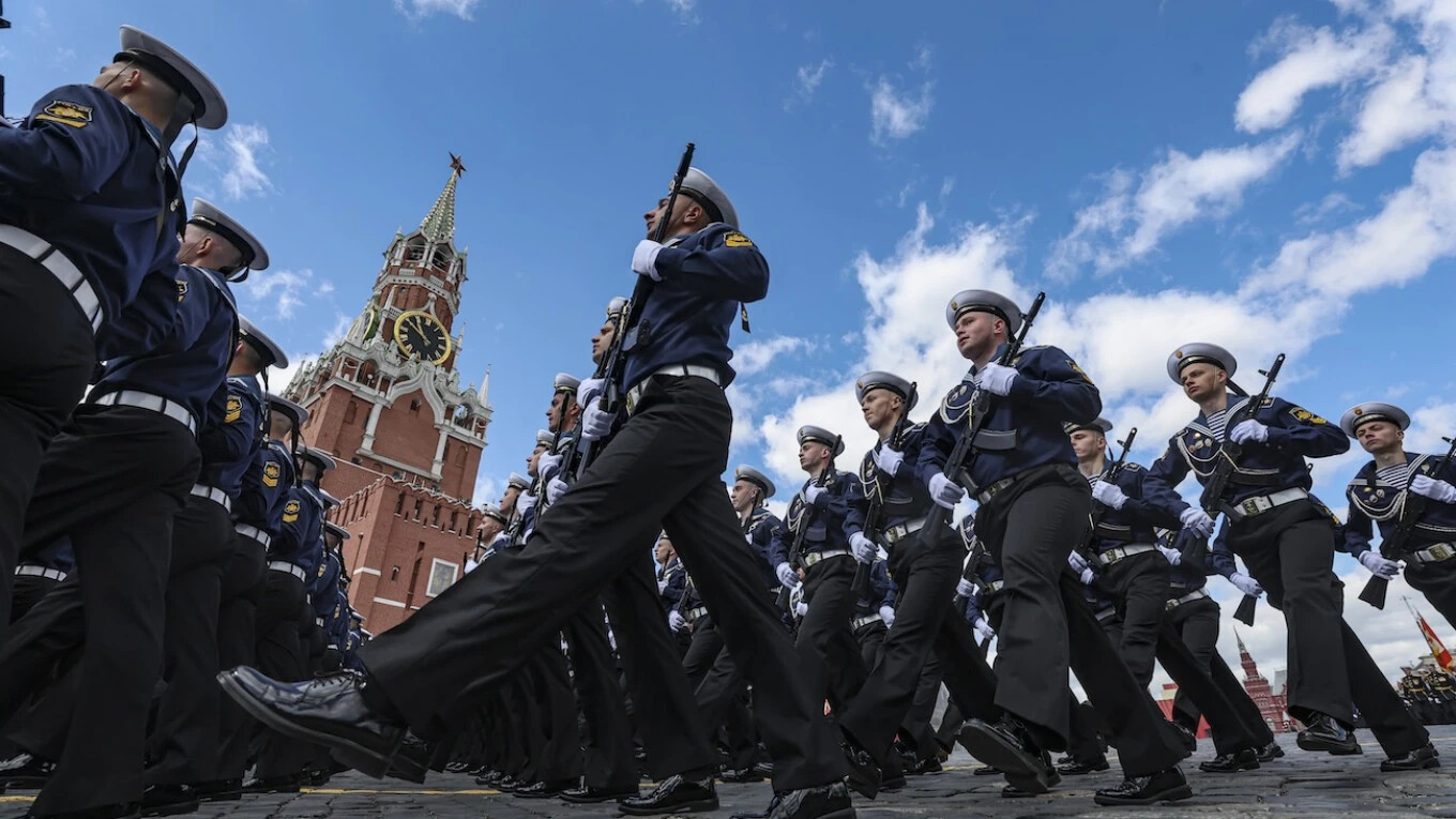 Following Moscow's lead, St. Petersburg has cancelled the passage of military vehicles during the Victory Day parade.