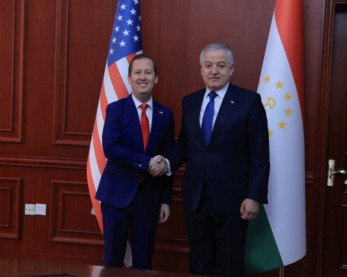 The Tajik Foreign Minister held talks with the US President's special envoy.