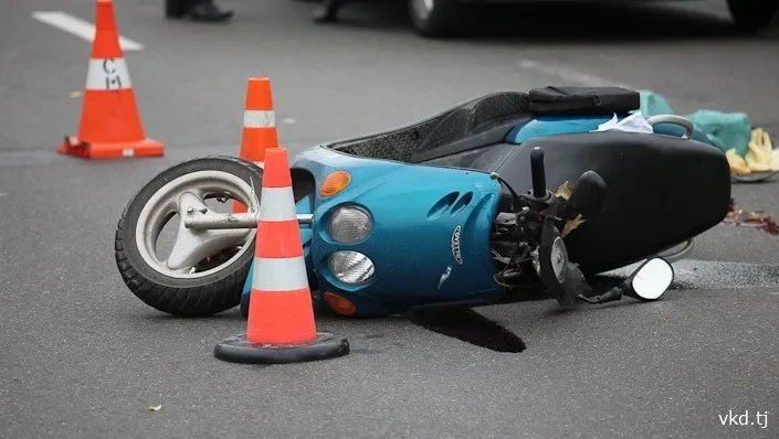 A scooter driver died in a traffic accident in Kushoniyon.