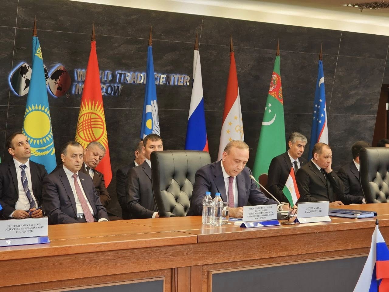 The 109th meeting of the CIS Economic Council was held in Moscow.