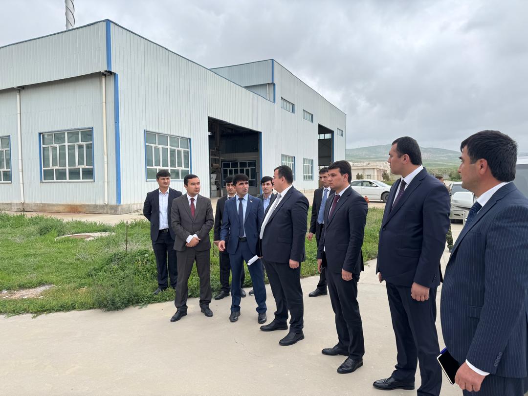 The Minister inspected the development of the Dangara and Kulyab SEZs.