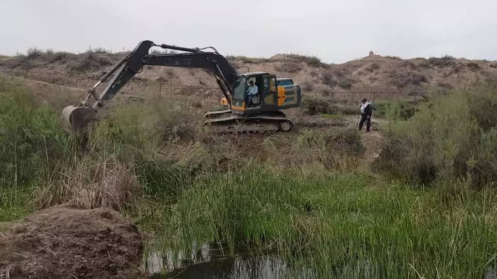 Work is underway in the Tigrovaya Balka Nature Reserve to improve the hydrological conditions.