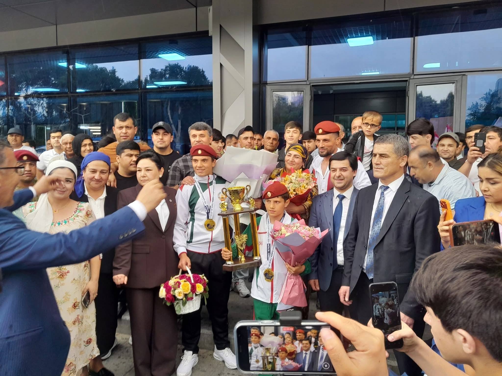Tajik athletes won three gold and one silver medal at the international kempo tournament.