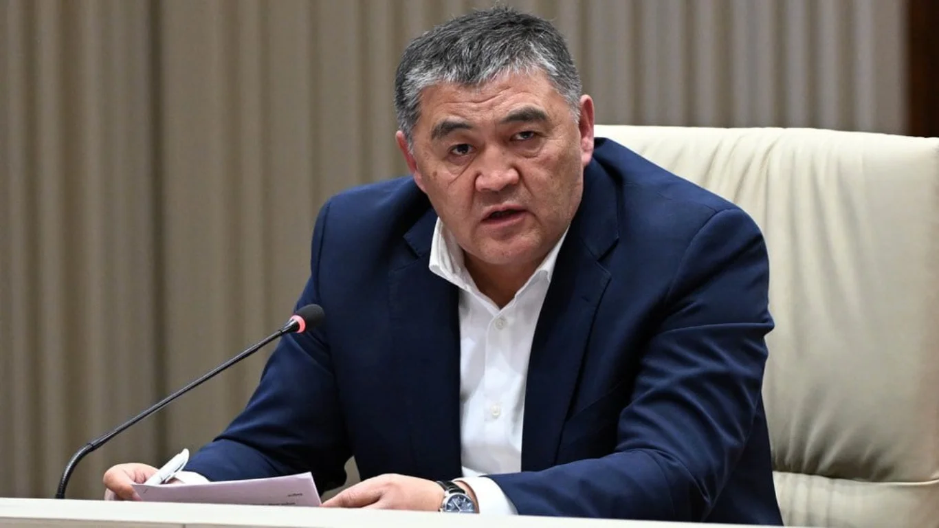 Kamchybek Tashiev resigned as head of the Kyrgyz Football Union.
