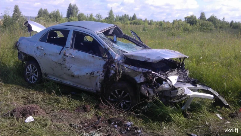 A driver died in a traffic accident in Shakhristan.
