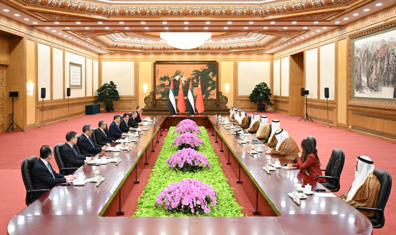 Xi Jinping put forward a four-point proposal to promote peace and stability in the Middle East.