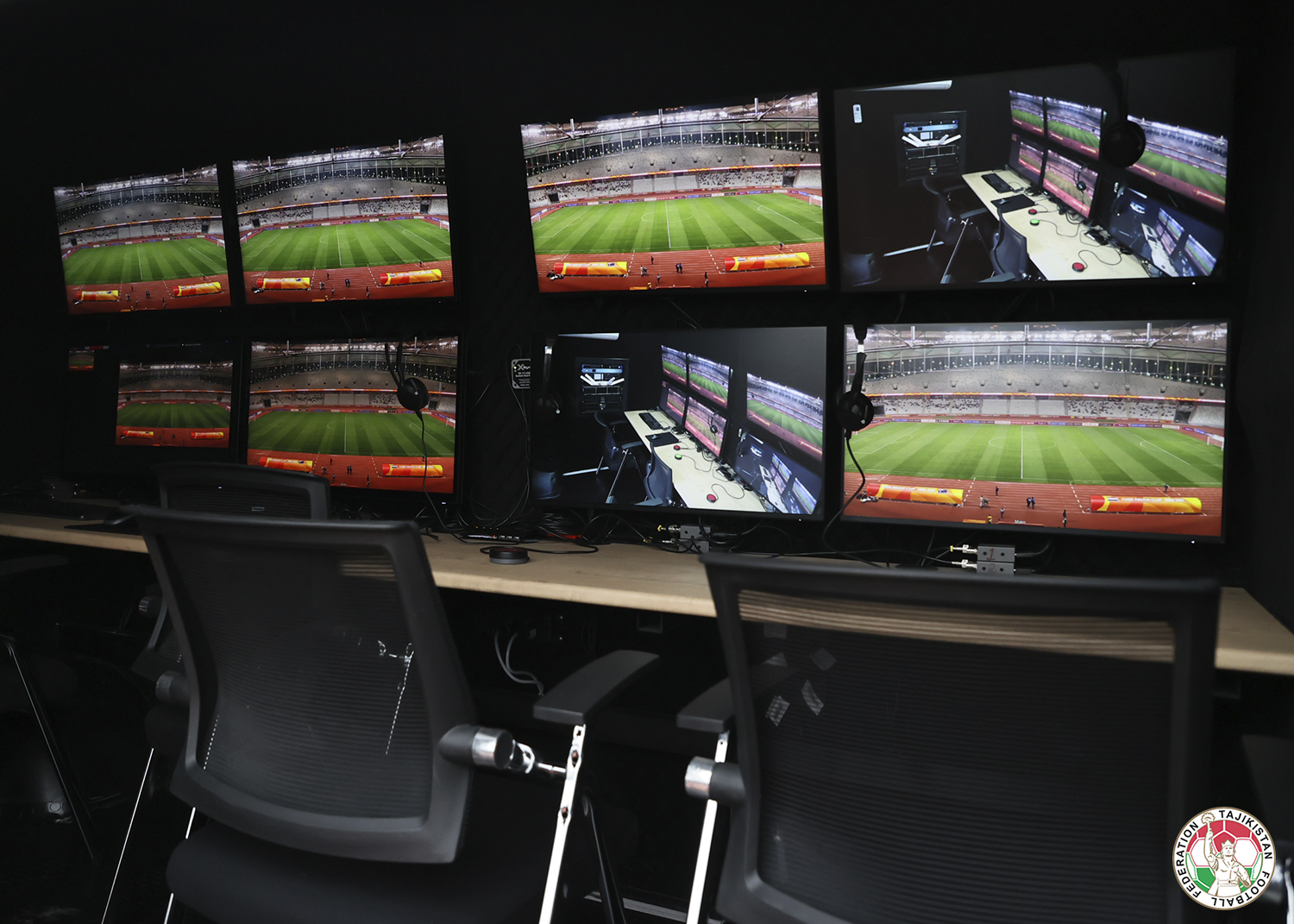 The Tajik Football League has acquired a VAR and offside lines system.