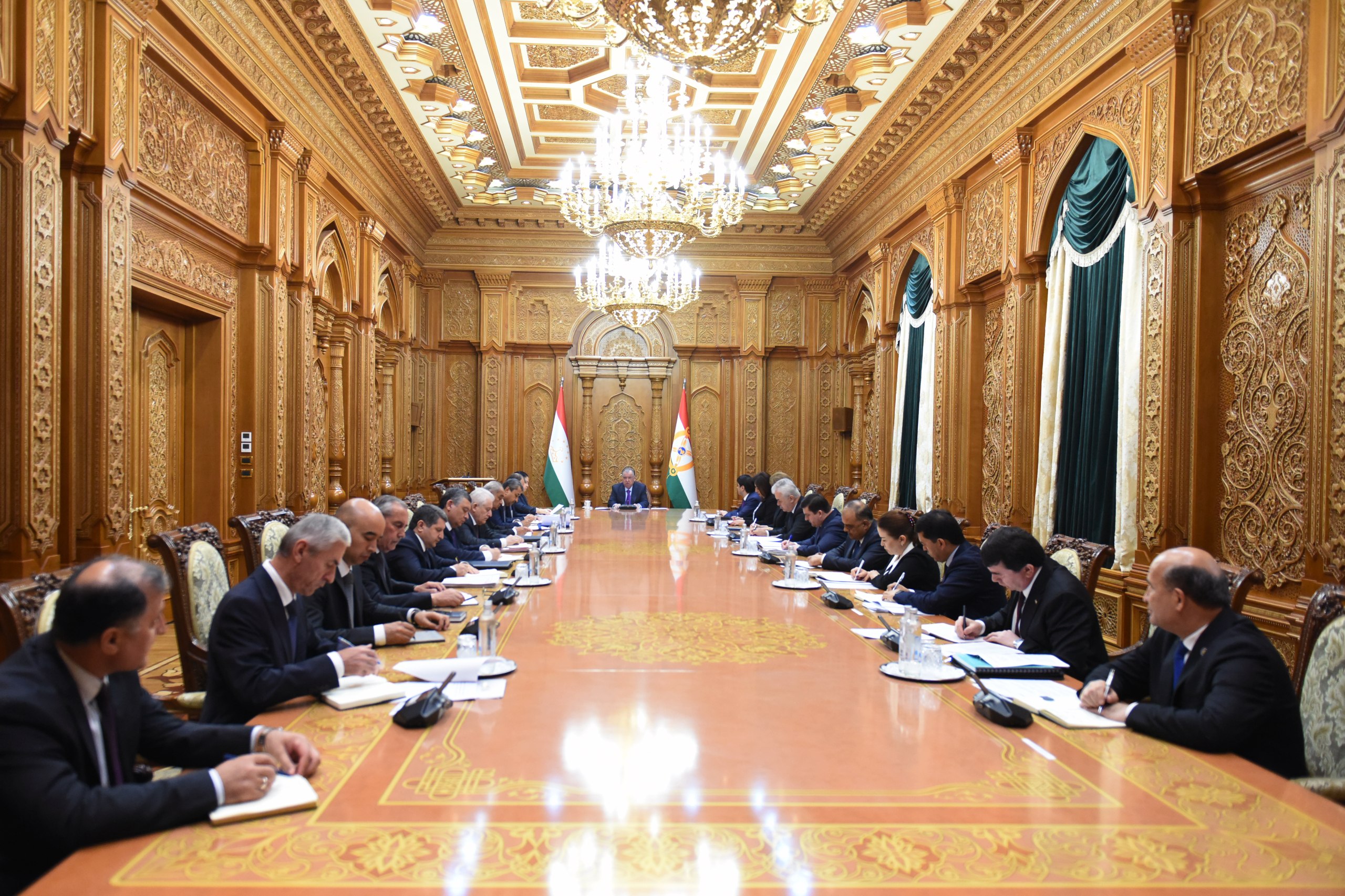 Emomali Rahmon held a meeting on preparations for the 35th anniversary of independence