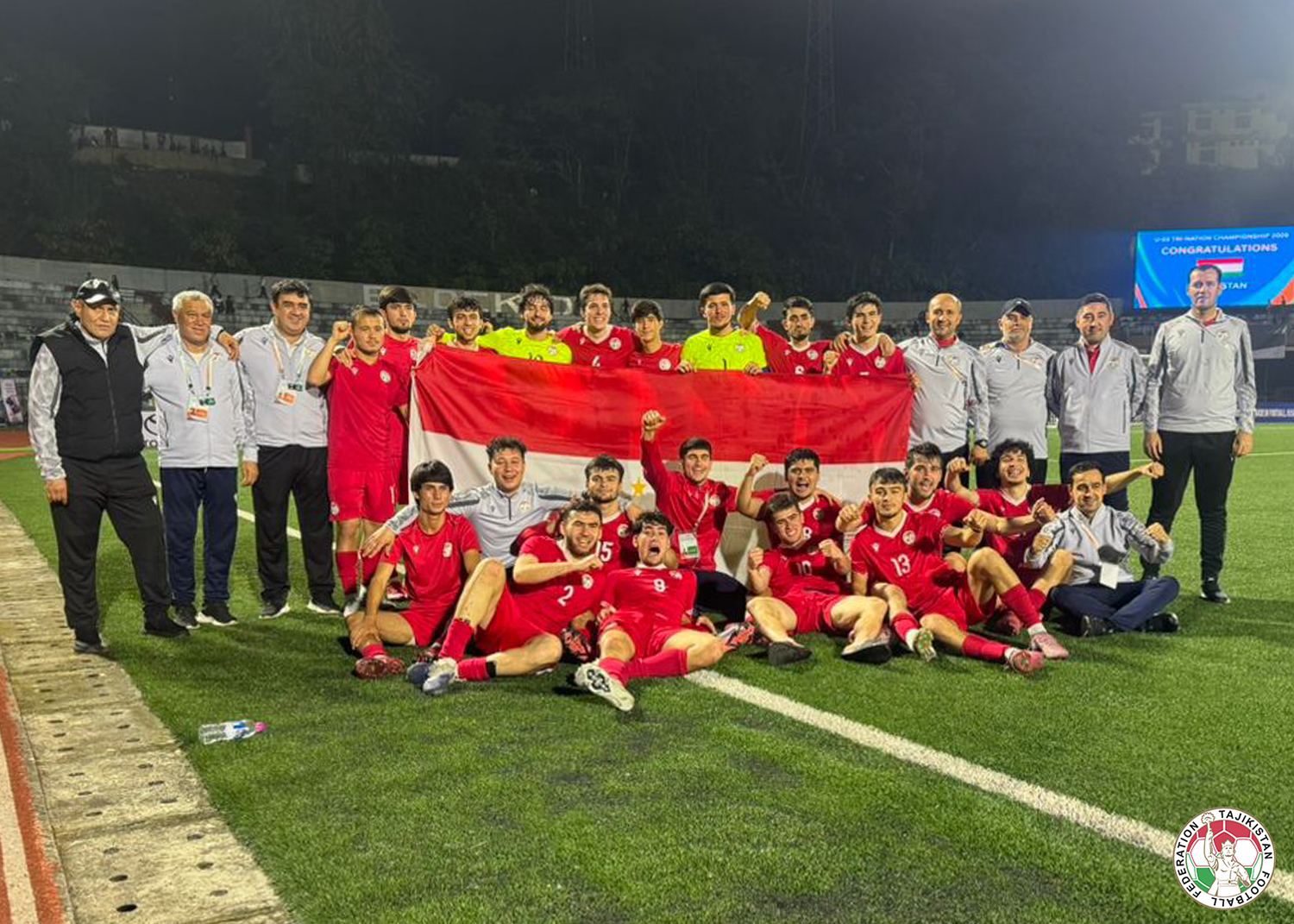 Tajikistan's U-23 team won the international tournament in India.