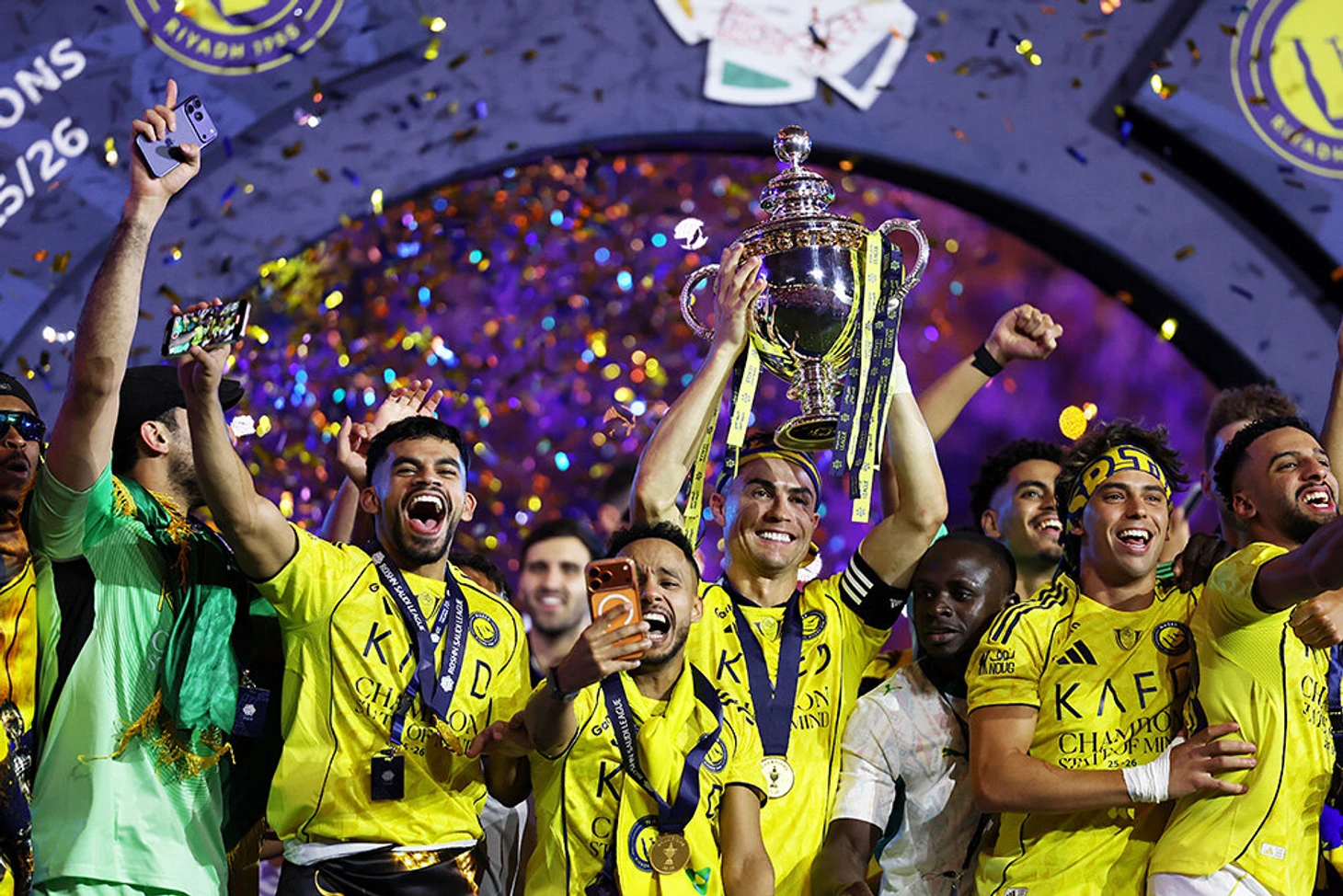 Cristiano Ronaldo wins first trophy in Saudi Arabia