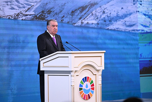 Emomali Rahmon's speech at the Fourth International Conference in Dushanbe