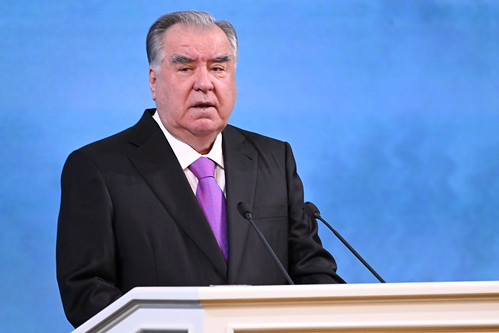 Tajik President Emomali Rahmon has proposed creating a new global water platform.