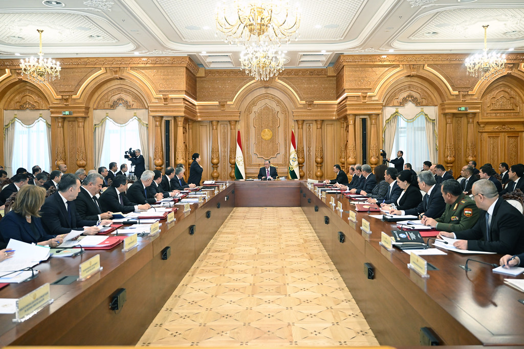 A meeting of the Government of the Republic of Tajikistan was held in Dushanbe
