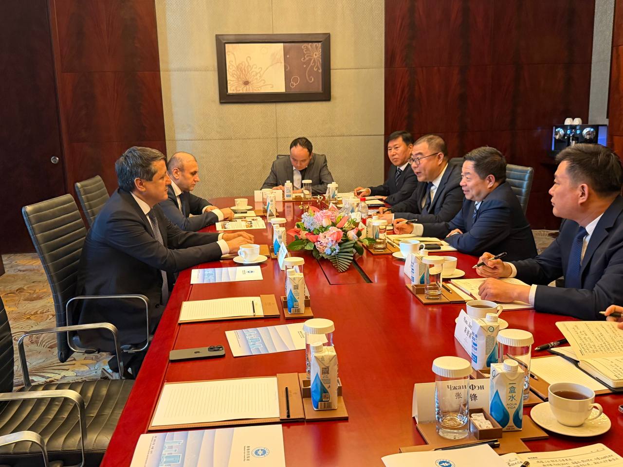 Tajikistan and Henan Yudi discussed cooperation in the mining sector.