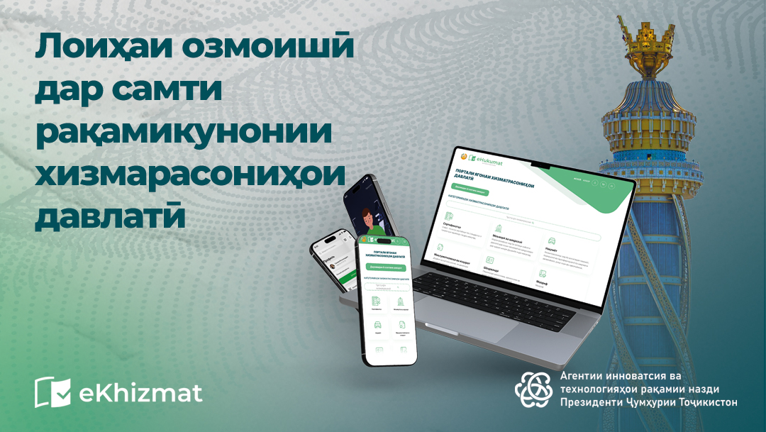 Tajik authorities are implementing a pilot project to digitalize public services.
