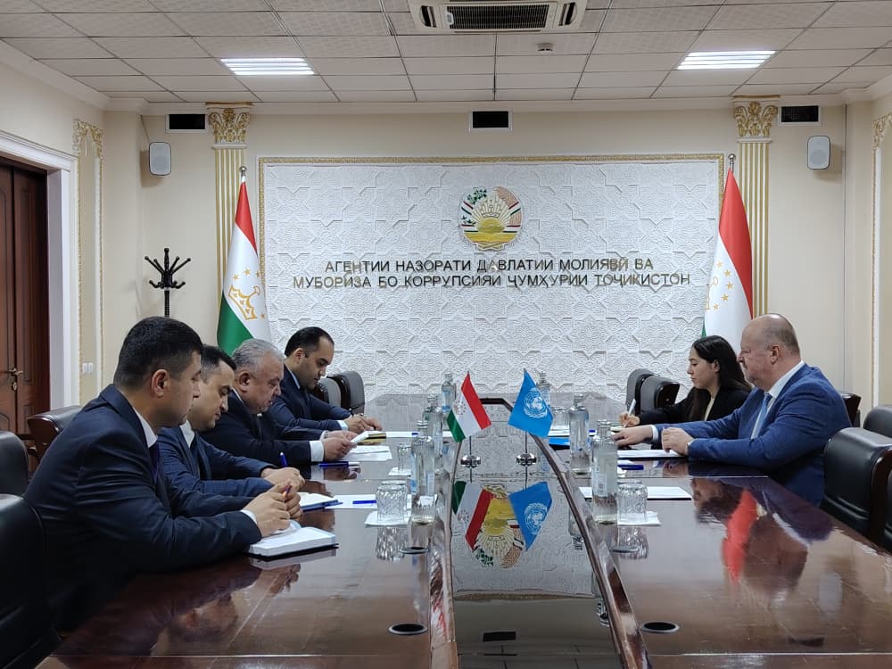 Tajikistan and UNODC discussed expanding anti-corruption cooperation