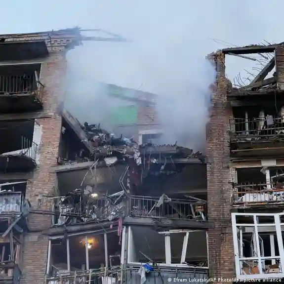 Russia launched a massive missile and drone strike on Ukraine.