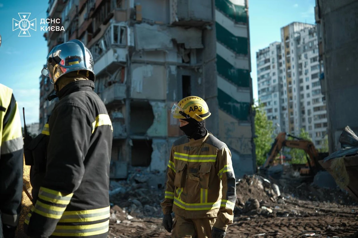 24 people, including three children, were killed in Kyiv following a Russian strike.