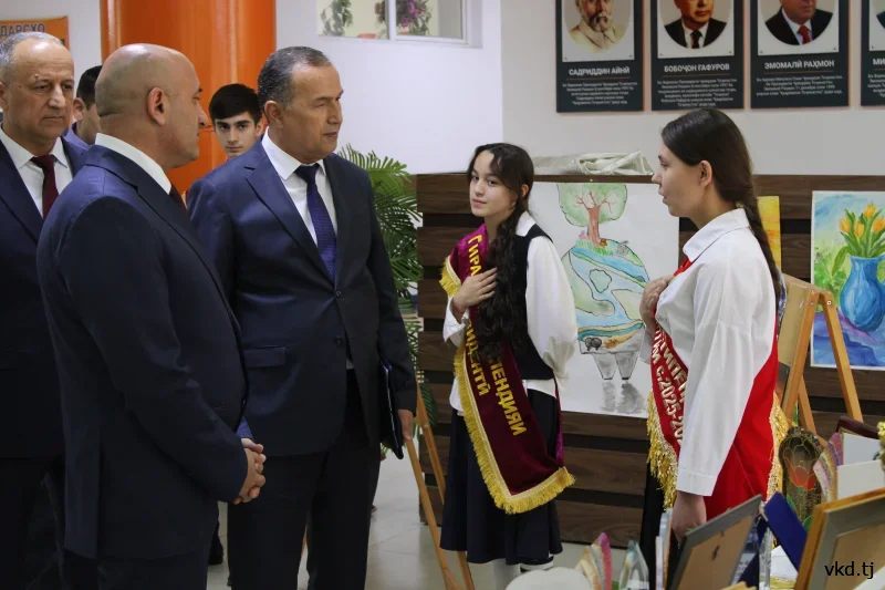 Tajikistan's Ministry of Internal Affairs staff met with students and their parents from the capital's schools.