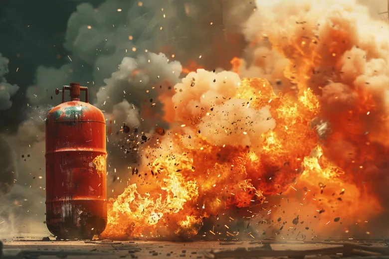 A student died in a gas cylinder explosion in Dushanbe.