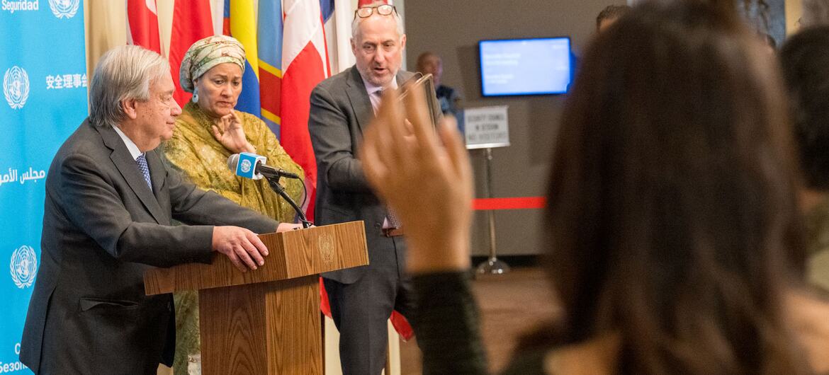 The UN Secretary-General presented three scenarios for the development of the crisis in the Strait of Hormuz.