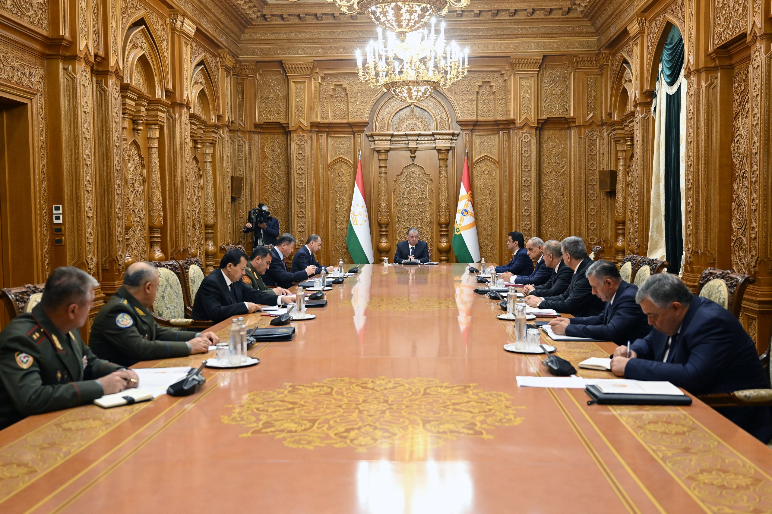 A Security Council meeting was held in Dushanbe