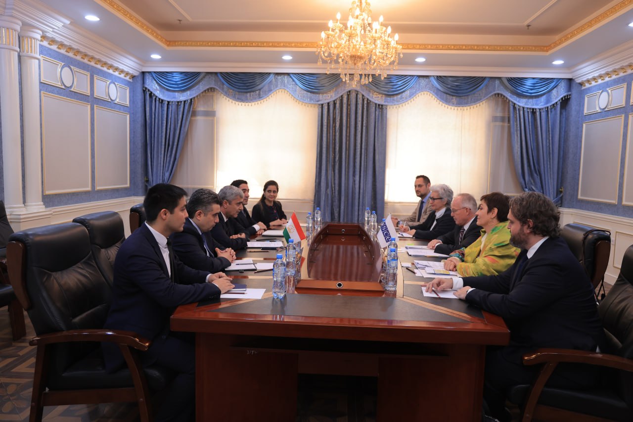 Tajikistan and the OSCE discussed cooperation in the field of media freedom.