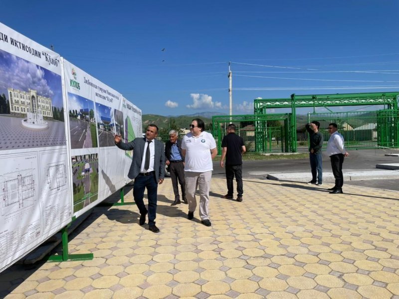 Chinese investors visited the Kulyab Free Economic Zone.