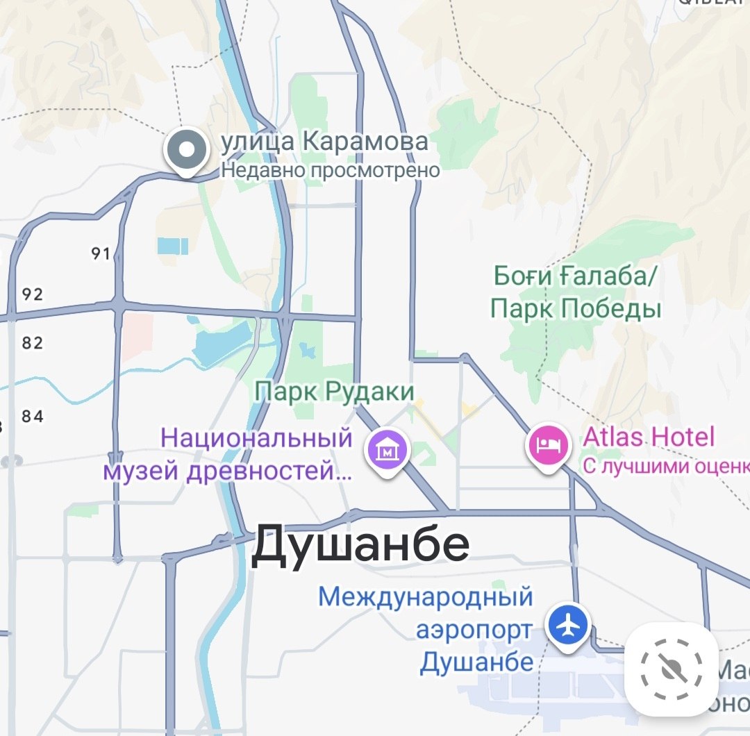 A number of central streets in Dushanbe will be temporarily closed this evening.