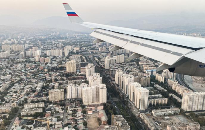 Passenger traffic between Tajikistan and Russia has increased by almost 30%.