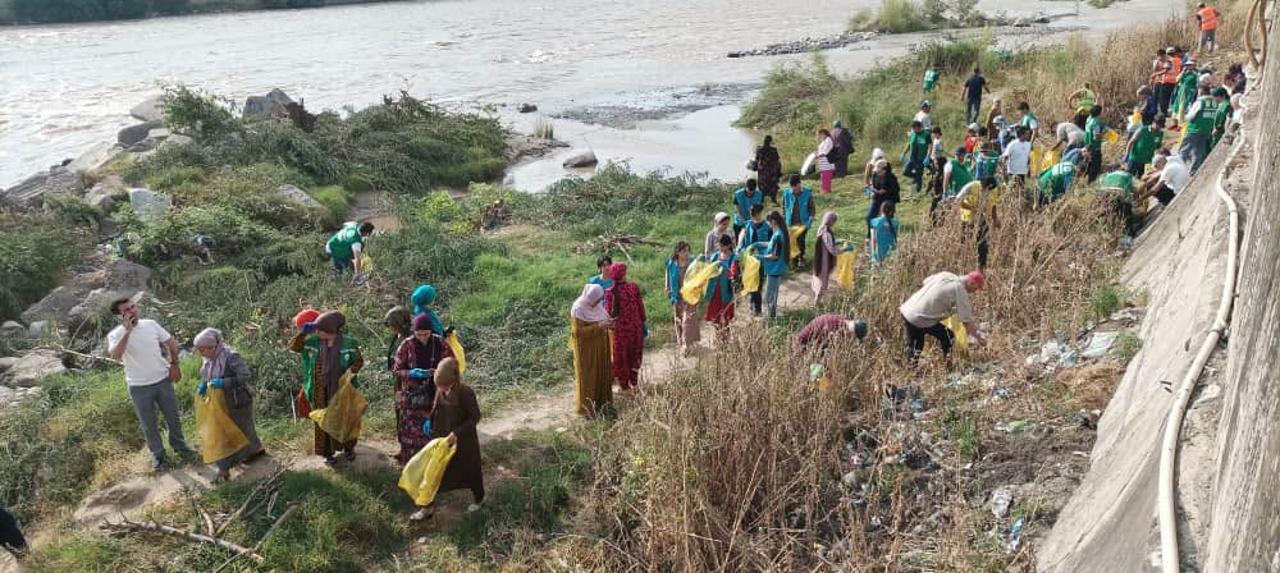 The "Clean Coast" environmental campaign took place in Dushanbe.