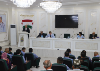 The role of public councils in maintaining law and order was discussed in Dushanbe.