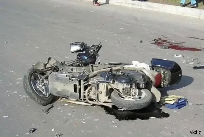 A motorcyclist died in a road accident on the Ayni-Penjikent highway.