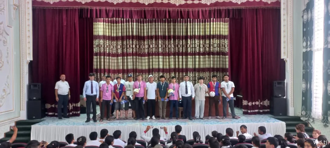 Sports against bad habits: Education and mini-football combined in the B. Gafurov district