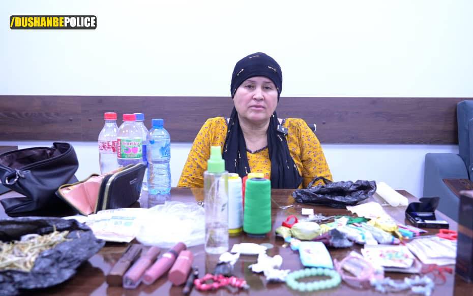 A woman in Dushanbe was fined for fortune telling and witchcraft.