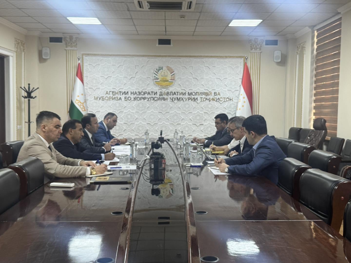 Financial control and anti-corruption issues were discussed in Dushanbe.