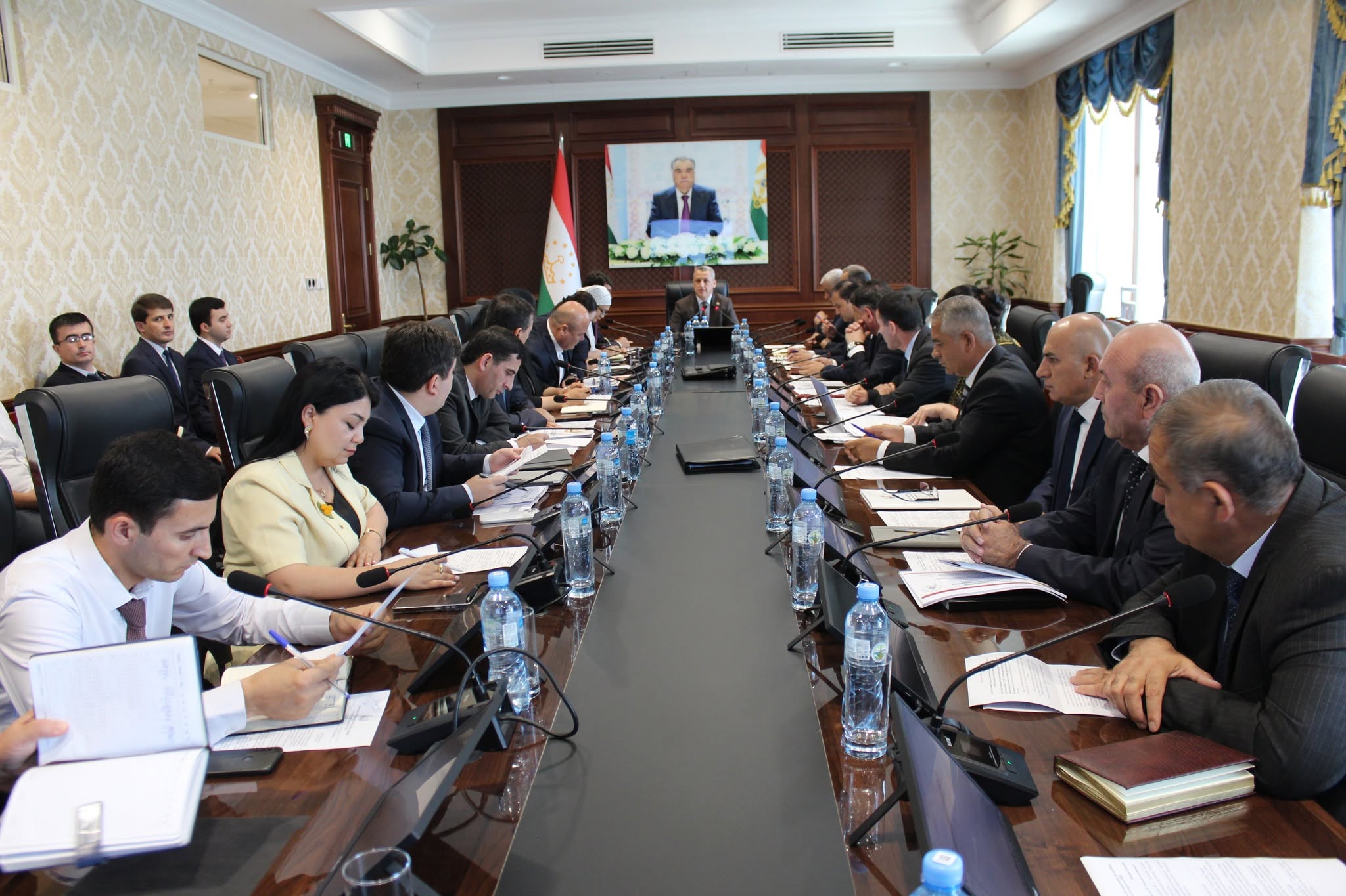 Tajikistan assessed the implementation of strategic programs in the areas of education, healthcare, and land relations.