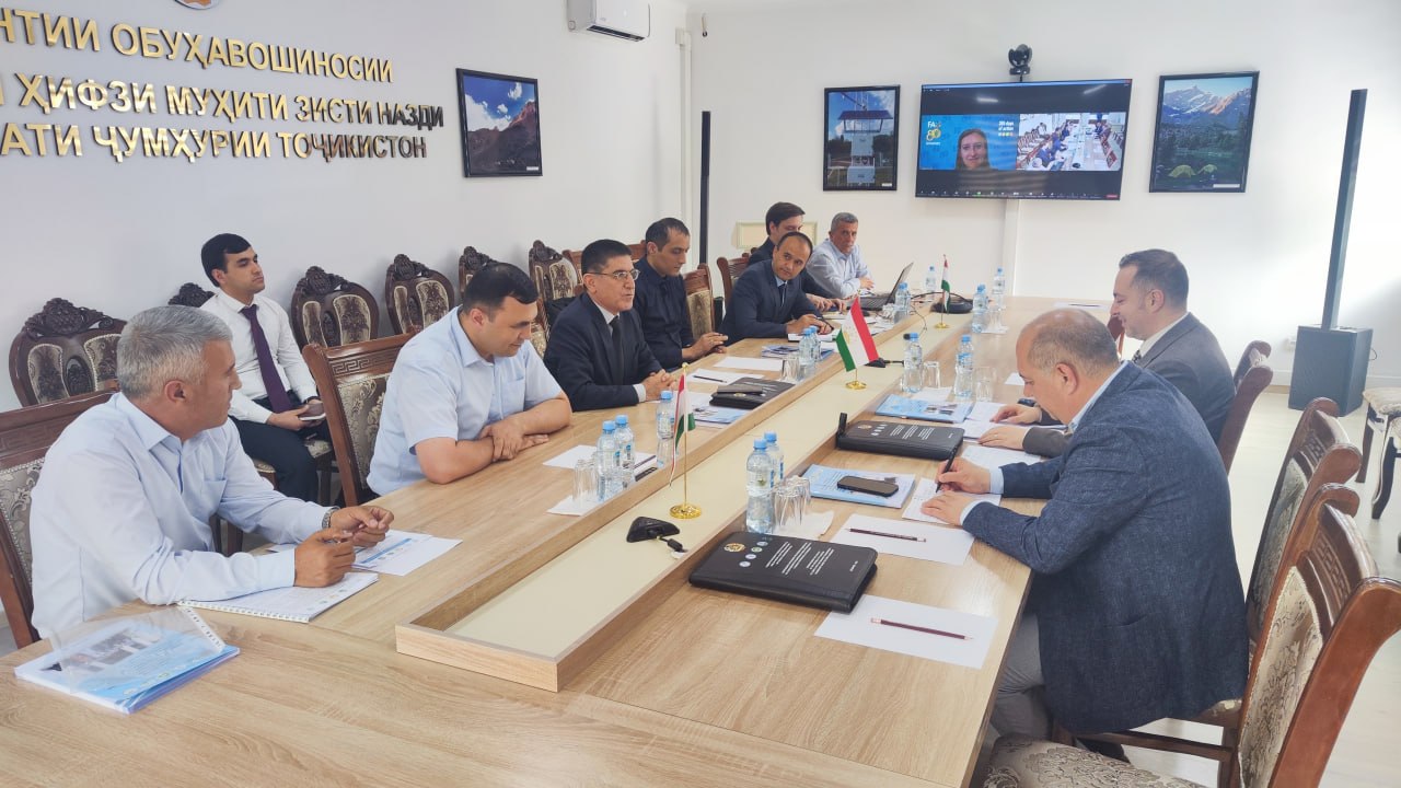 The implementation of the CBIT climate project was discussed in Dushanbe.