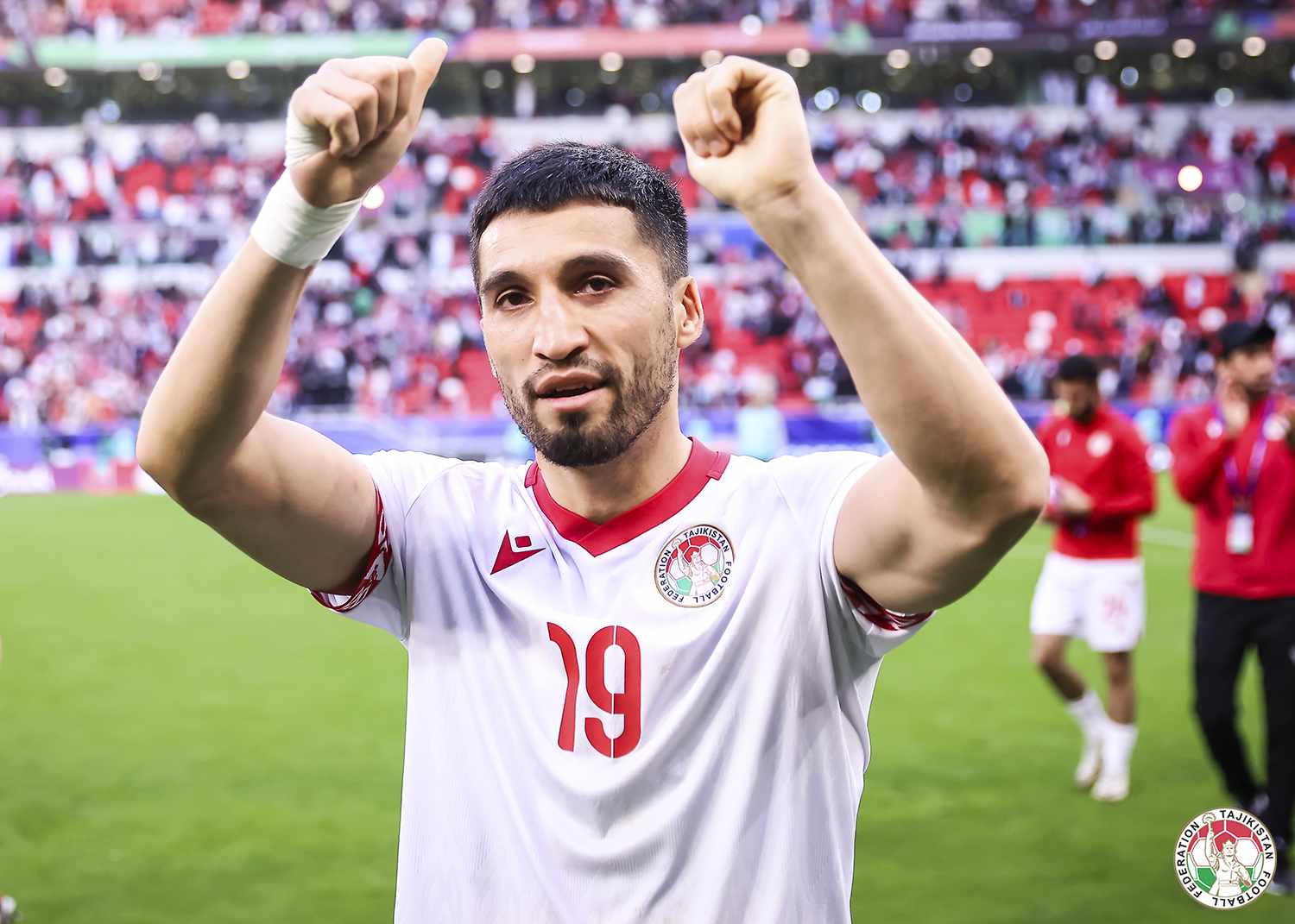Tajikistan national team captain Akhtam Nazarov is preparing for his historic 100th match.