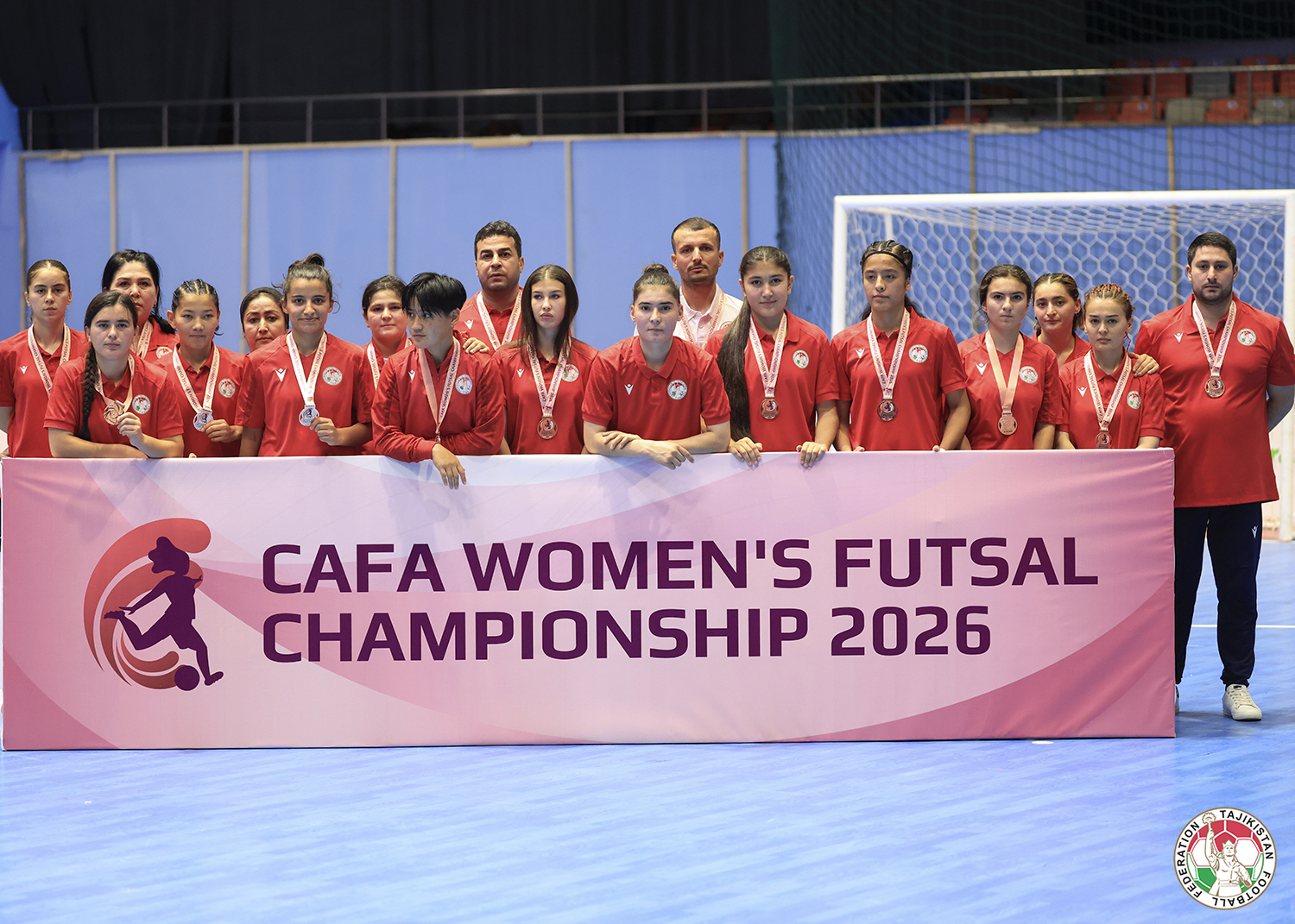 The 2026 CAFA Women's Futsal Championship concluded in Dushanbe.