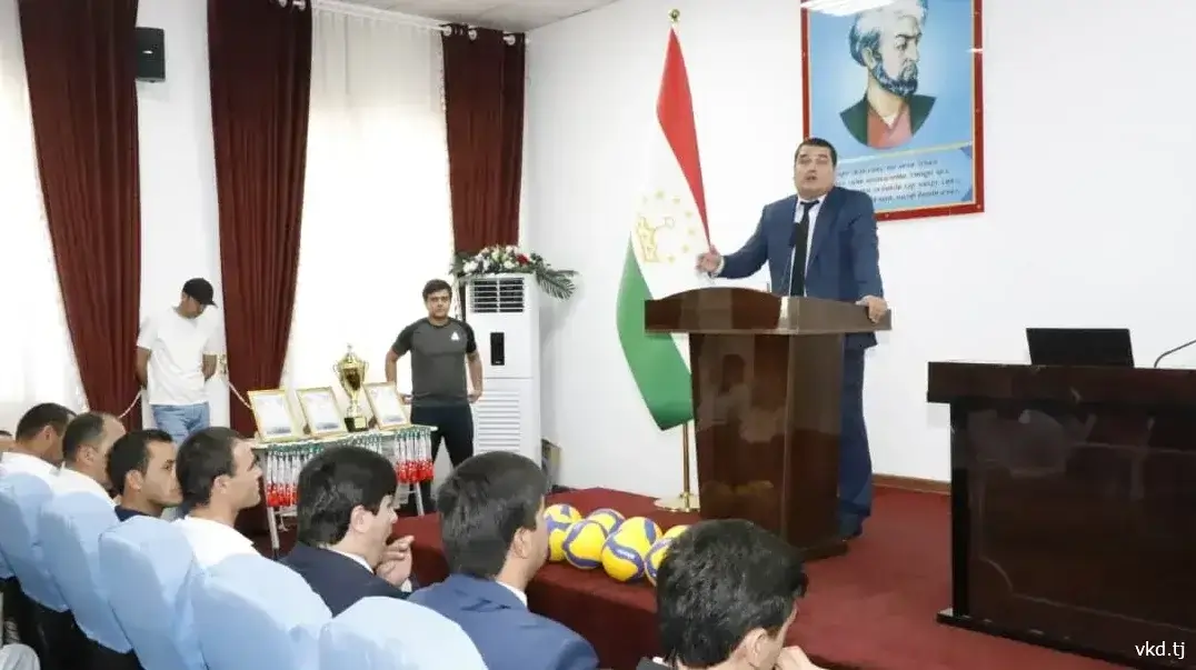 A themed sports event for students was held in Bokhtar