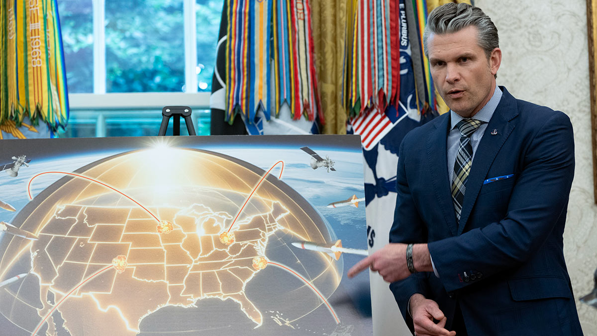 The United States successfully tested the Golden Dome missile defense system.