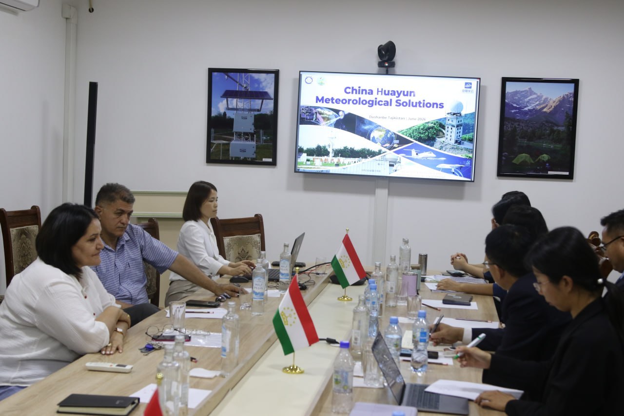 Tajikistan and China discussed the implementation of the MAZU early warning platform.