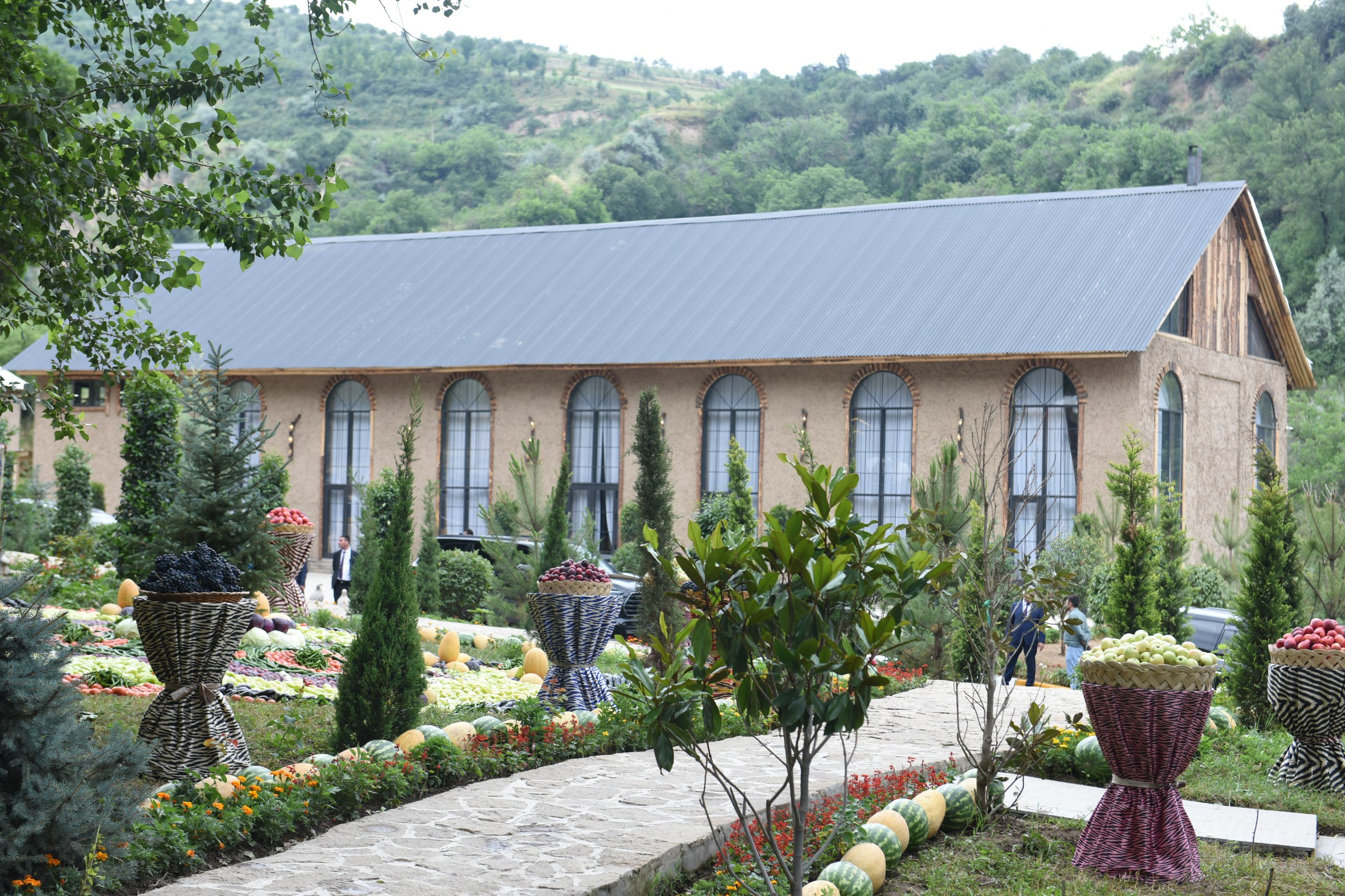 The President of Tajikistan opened a new tourist village in Khovaling.