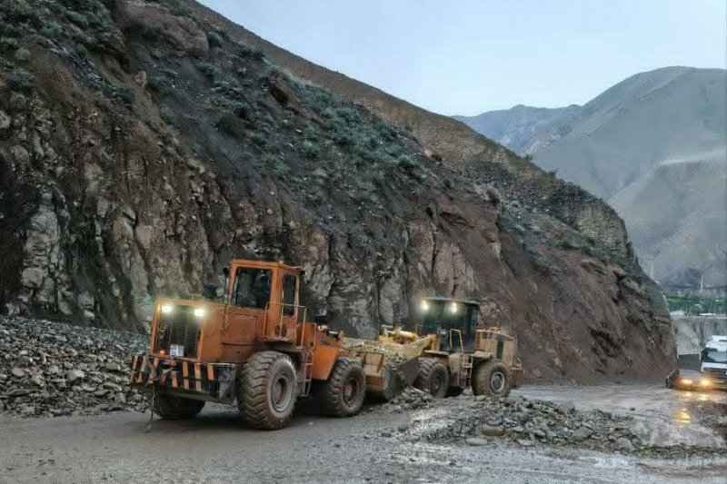 Traffic has been restored on the Dushanbe-Chanak highway after a mudslide.
